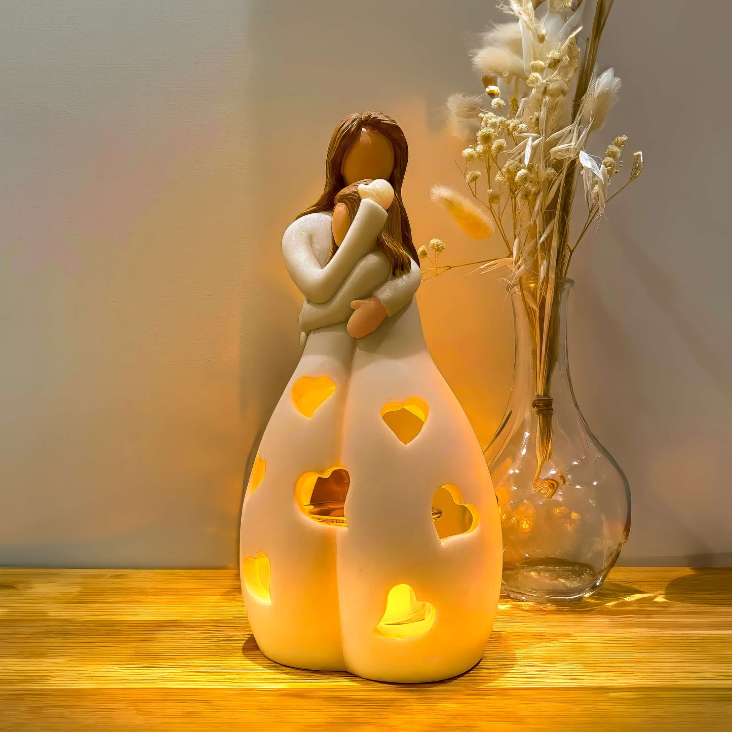 Eternal heart light - a symbol of eternal love