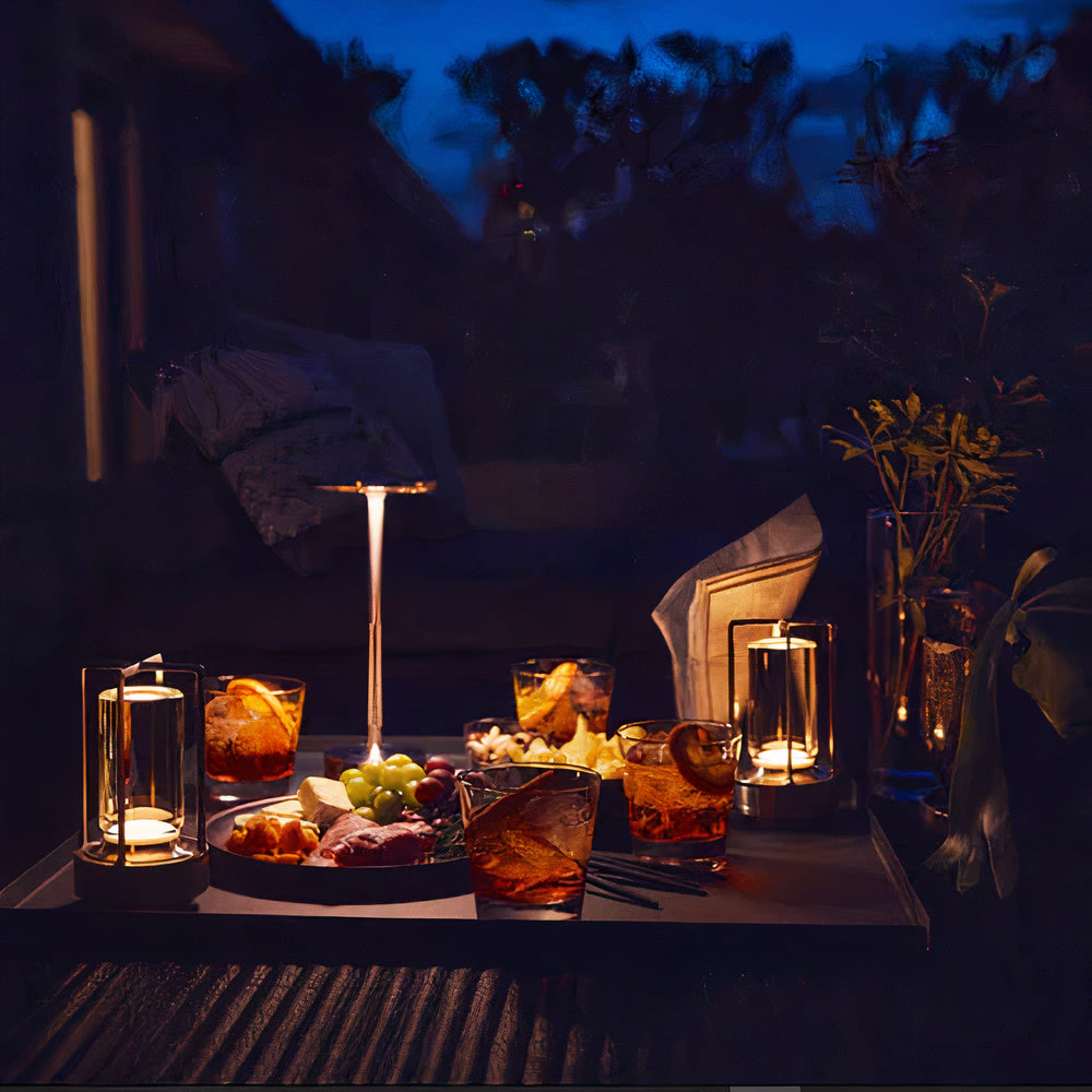 LumenArt - Dimmable Cordless Elegant Designer Table Lamp