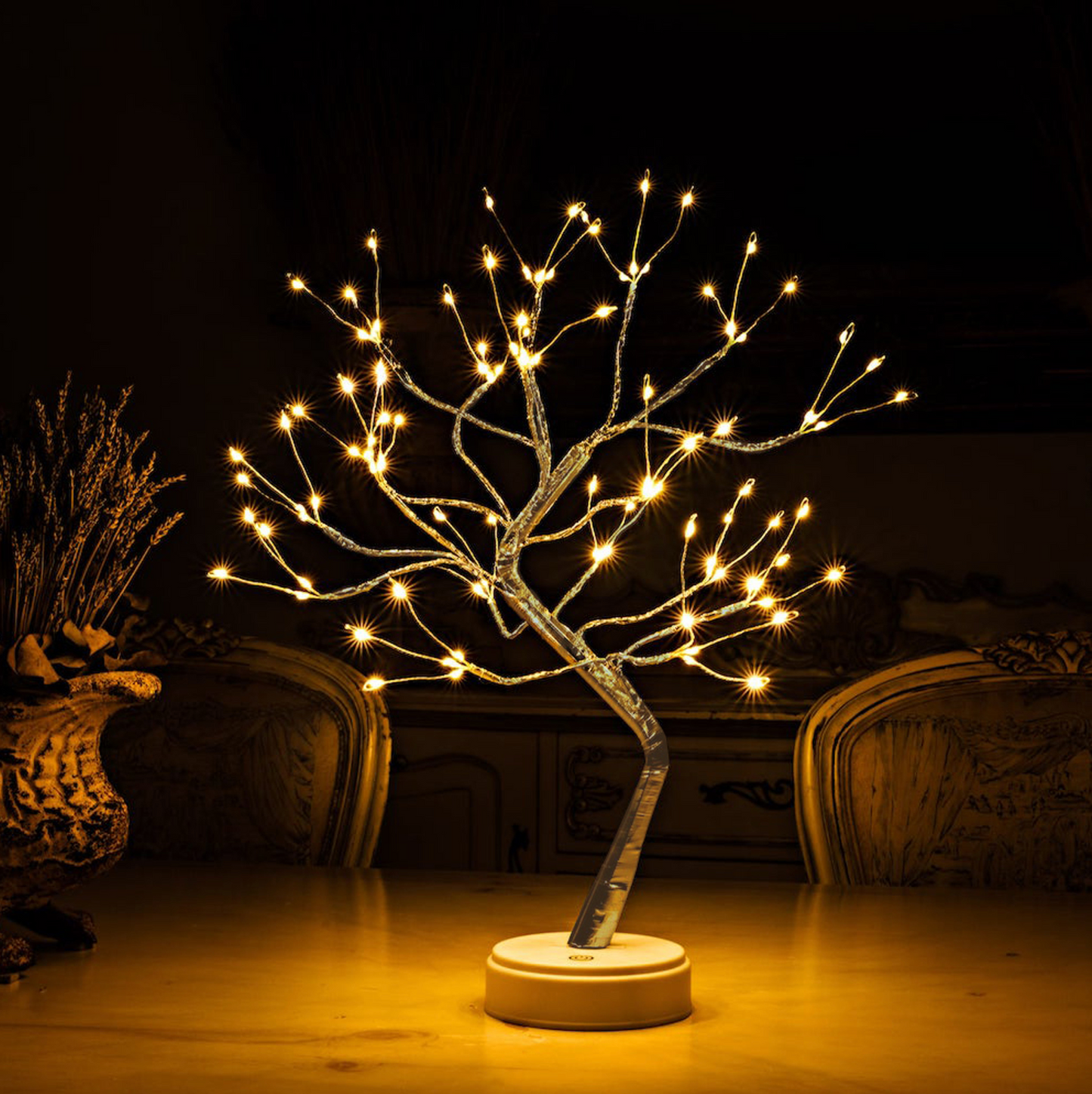 Magical Light Tree - Enchanting Ambient Lighting | Cordless | USB | Adjustable Branches