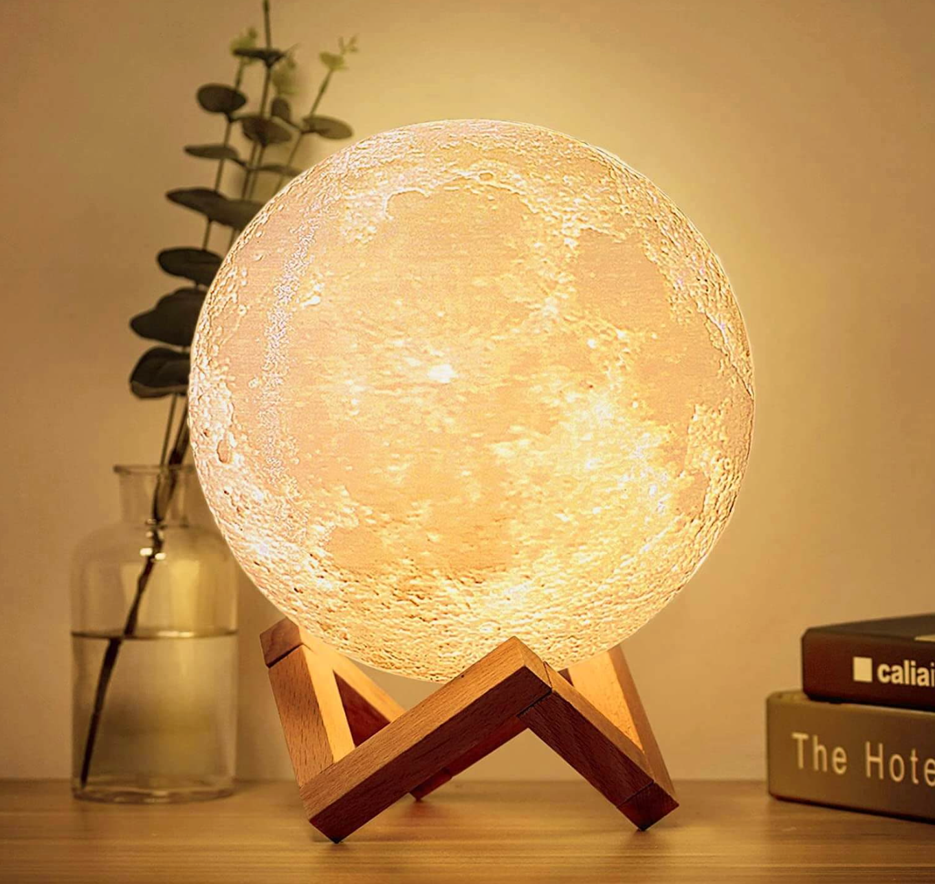 Cordless LED rechargeable table lamp Magic Moon Lamp - living room | bedside lamp