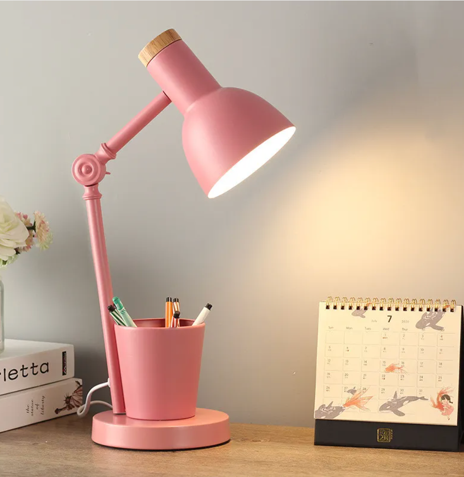 Lily Table Lamp - Nordic Kids Desk Lamp - Adjustable Lamp