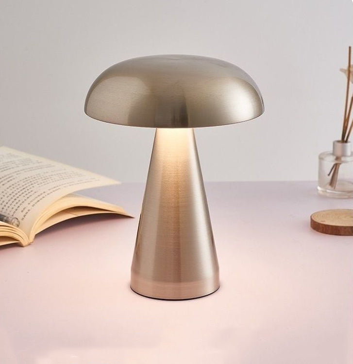 LunaLamp - USB rechargeable cordless table lamp with 3-color touch sensor