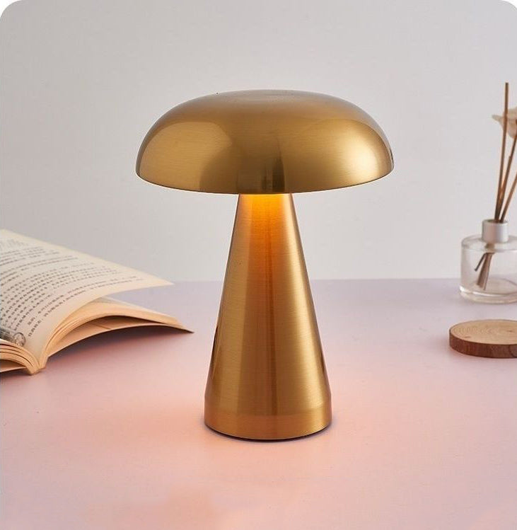 LunaLamp - USB rechargeable cordless table lamp with 3-color touch sensor