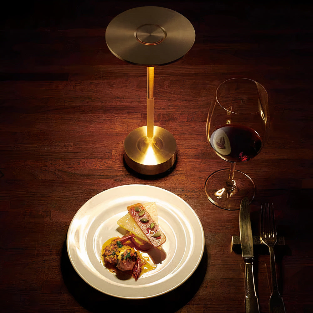 LumenArt - Dimmable Cordless Elegant Designer Table Lamp