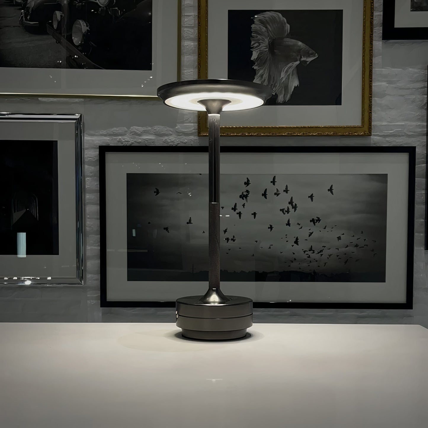 LumenArt - Dimmable Cordless Elegant Designer Table Lamp