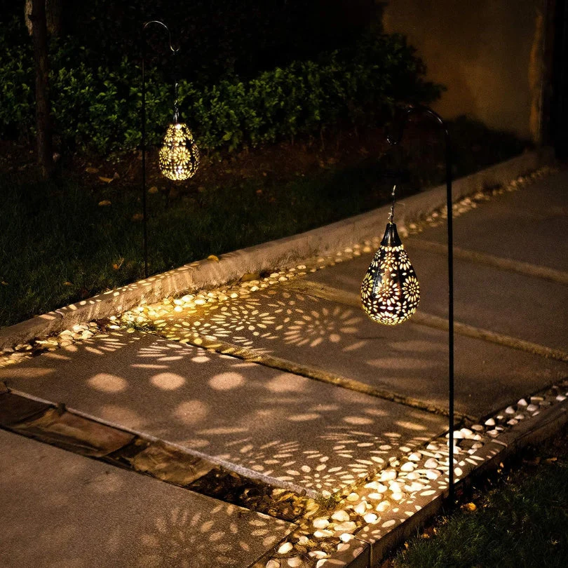 Solar Energy Outdoor Hanging Lamp - LumaBright