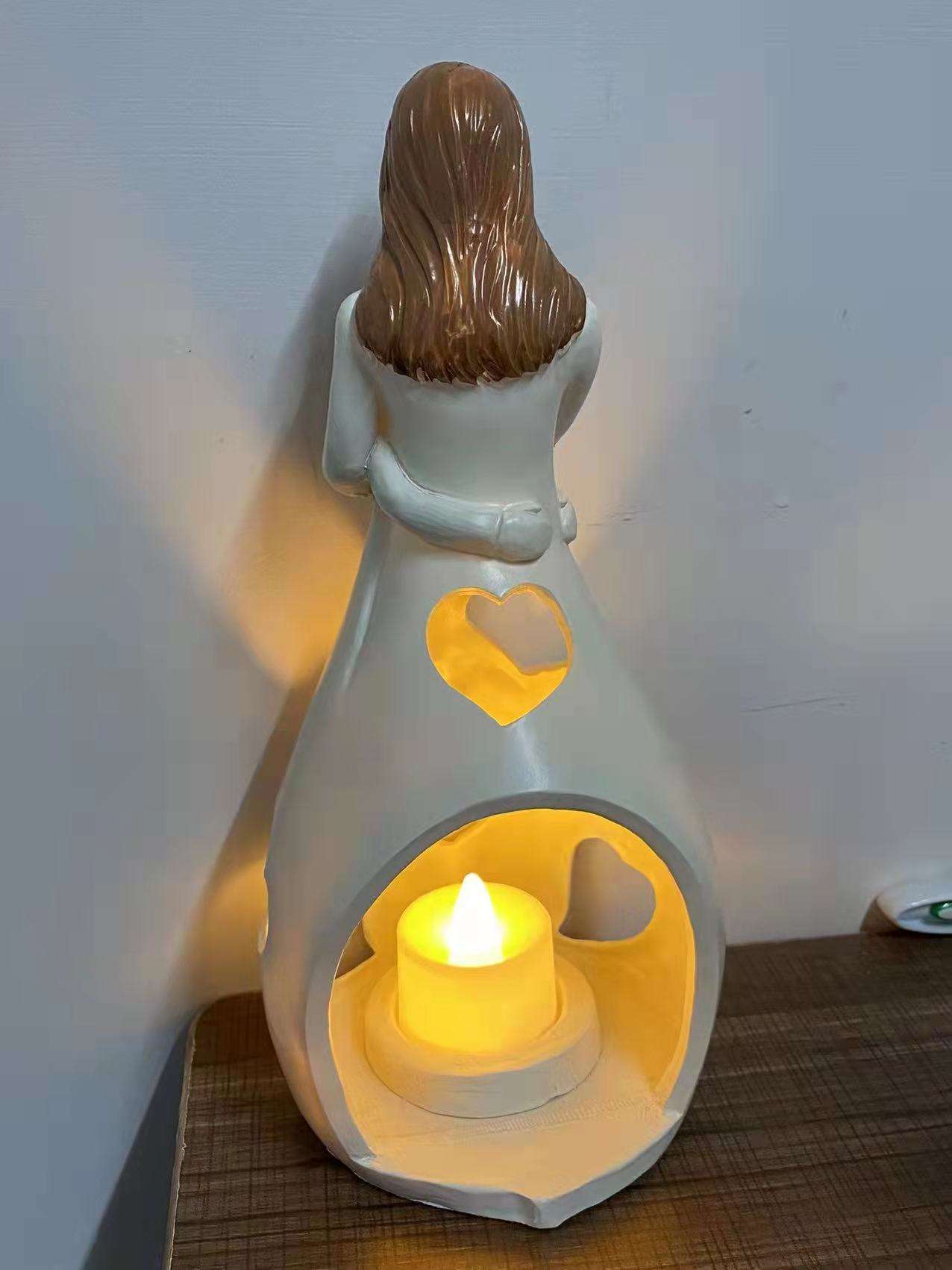 Eternal heart light - a symbol of eternal love