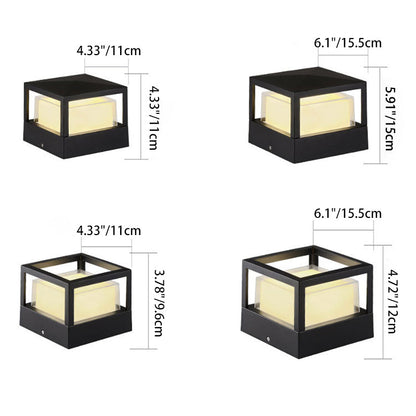 Industrial Waterproof Aluminium Cylinder LED Outdoor Lawn Light