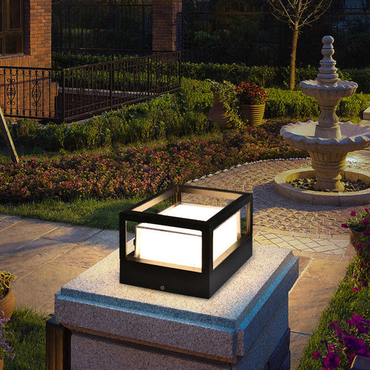 Industrial Waterproof Aluminium Cylinder LED Outdoor Lawn Light