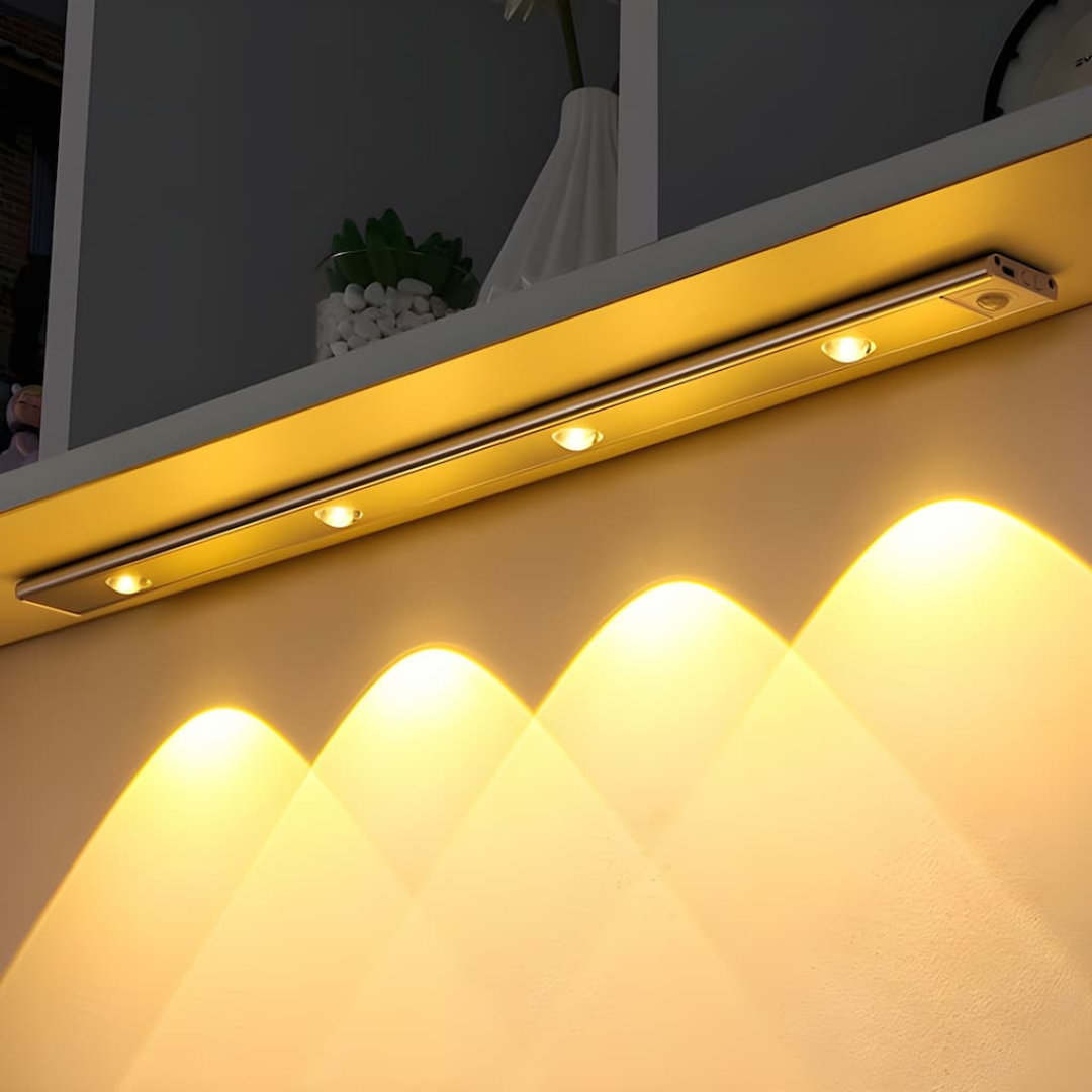 Lunor - Wireless LED Wall Lamp with Motion Sensor