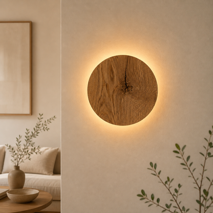 WoodGlow – Oak Wall Lamp