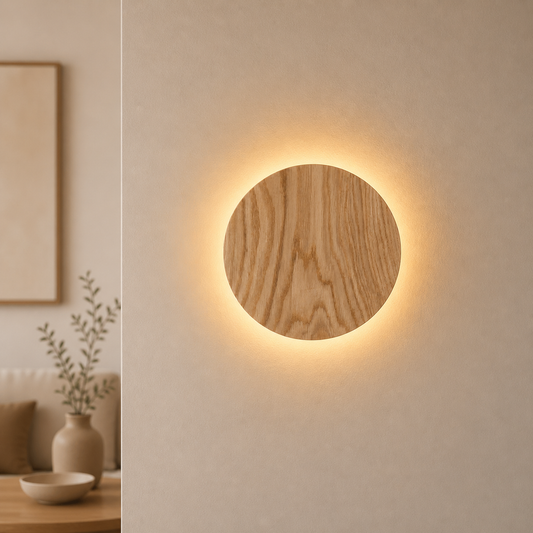 WoodGlow – Oak Wall Lamp