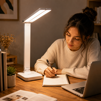 Desk Lamp LED Adjustable Touch Control Study Light