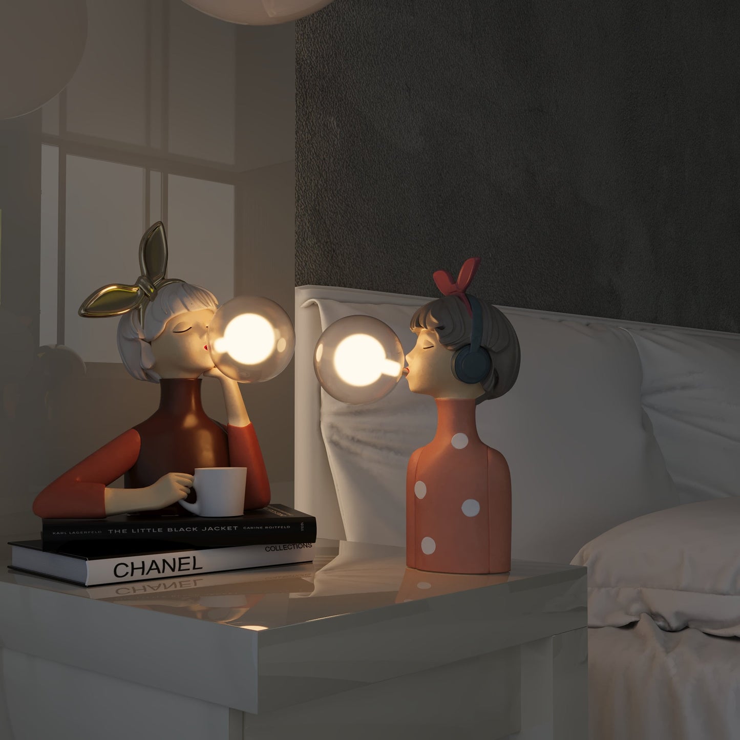 DecoGlam | Artisan Sisters table lamp