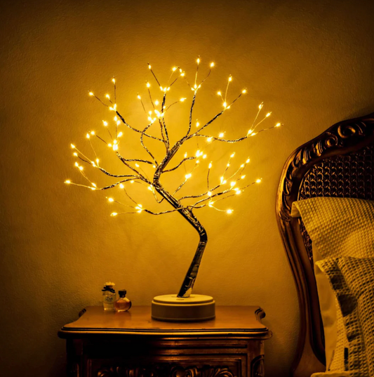 Magical Light Tree - Enchanting Ambient Lighting | Cordless | USB | Adjustable Branches