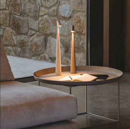Nordic Minimalist Design Mood Lamp | Cordless Table Lamp | LED | Reading lamp | Bedside lamp