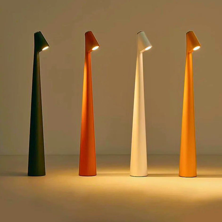 Nordic Minimalist Design Mood Lamp | Cordless Table Lamp | LED | Reading lamp | Bedside lamp