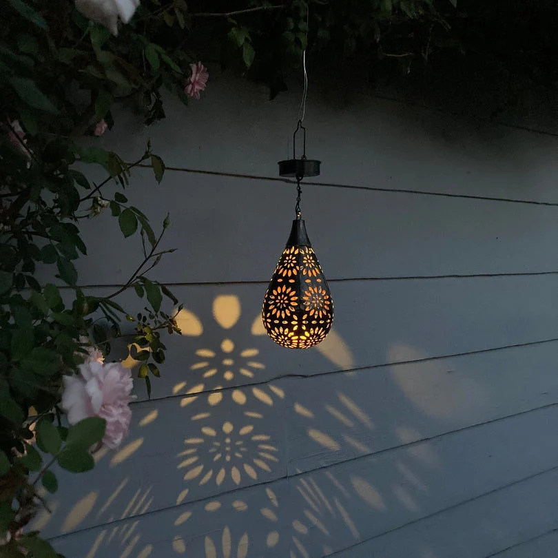 Solar Energy Outdoor Hanging Lamp - LumaBright