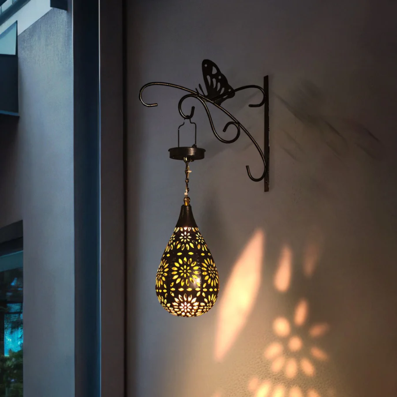 Solar Energy Outdoor Hanging Lamp - LumaBright