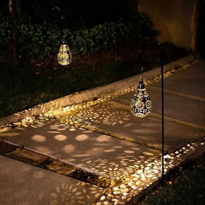 Solar Energy Outdoor Hanging Lamp - LumaBright