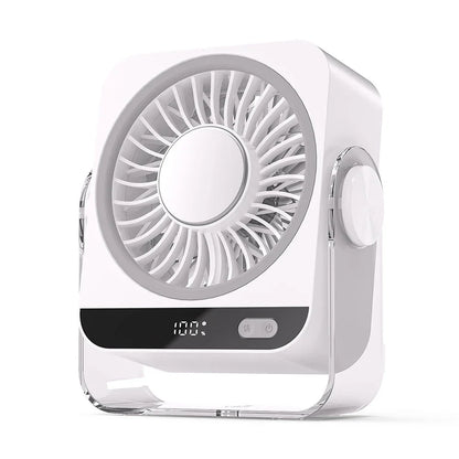 Fan Portable Desk Fan Rechargeable Personal Cooling Fan