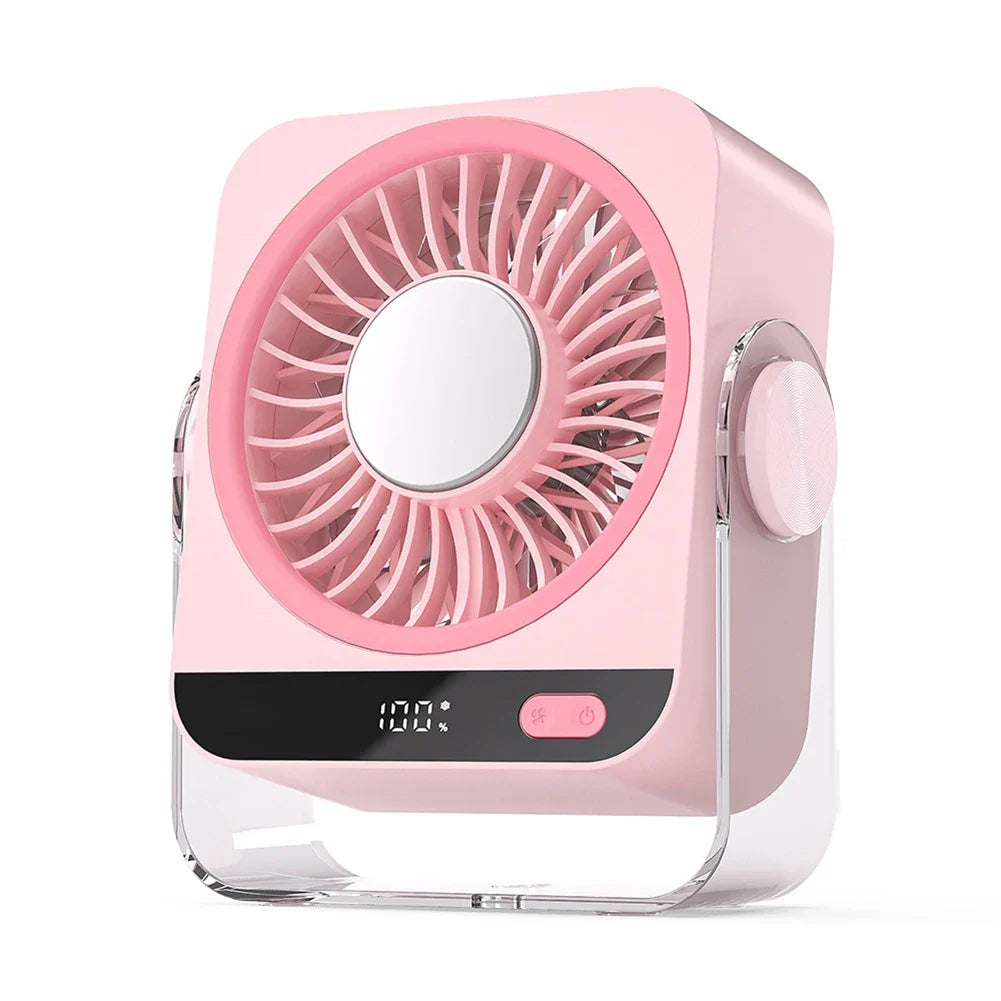 Fan Portable Desk Fan Rechargeable Personal Cooling Fan